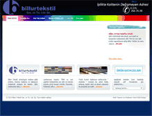 Tablet Screenshot of billurtekstil.com